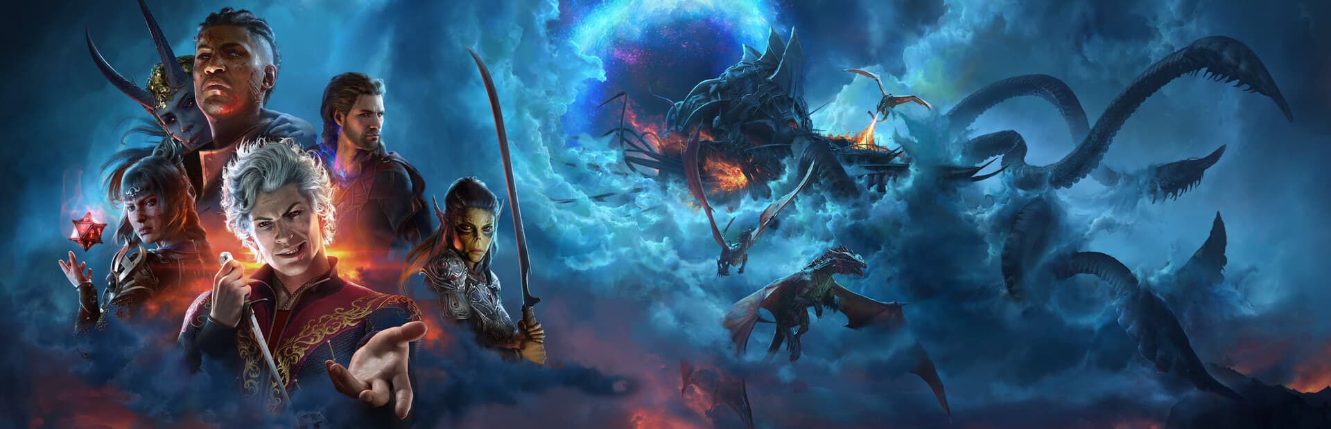 Baldur’s Gate 3 key art